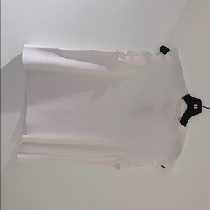 White mock neck knit top (NWT)